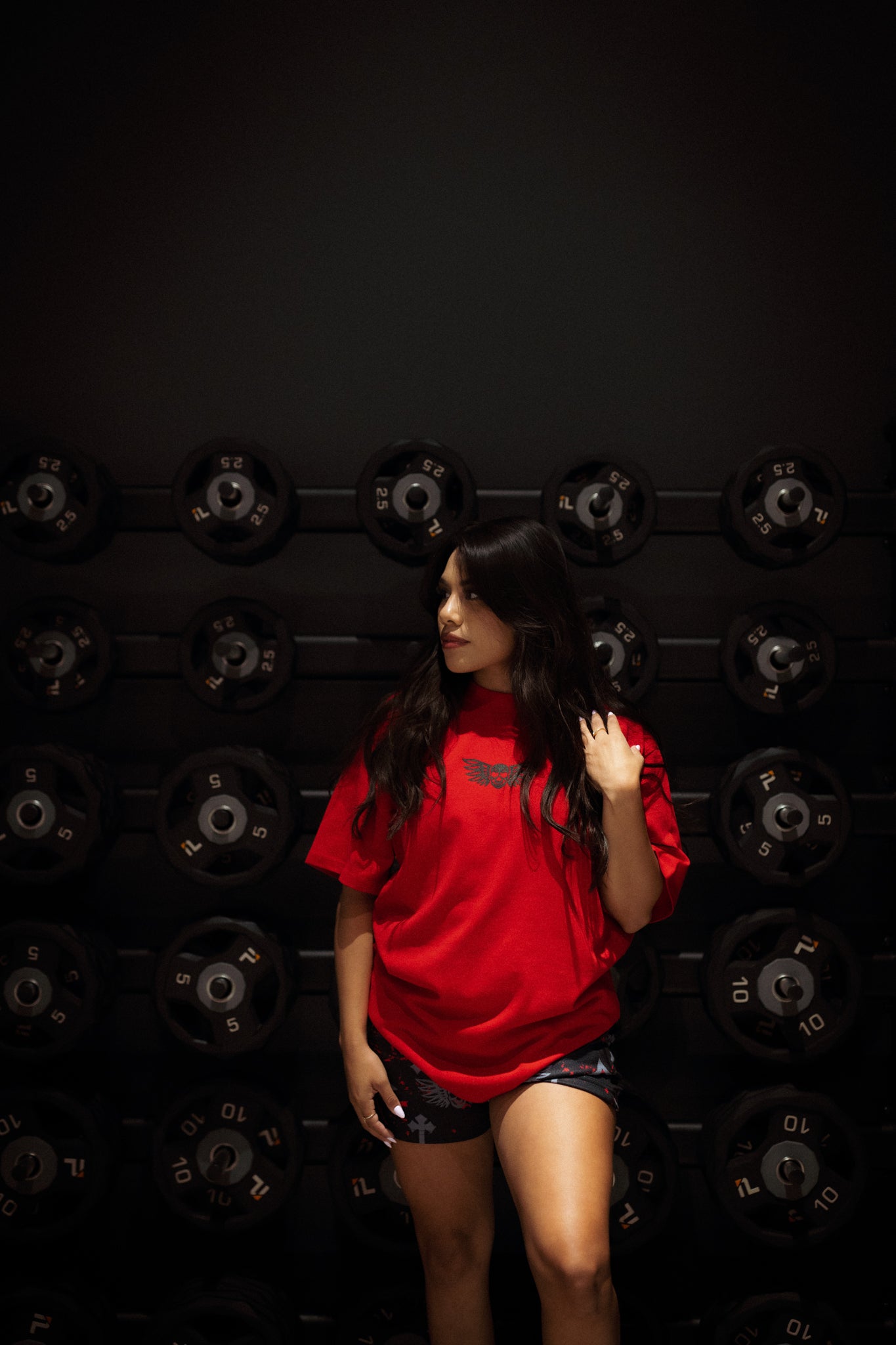Oversized Pump Cover- Red/ Black