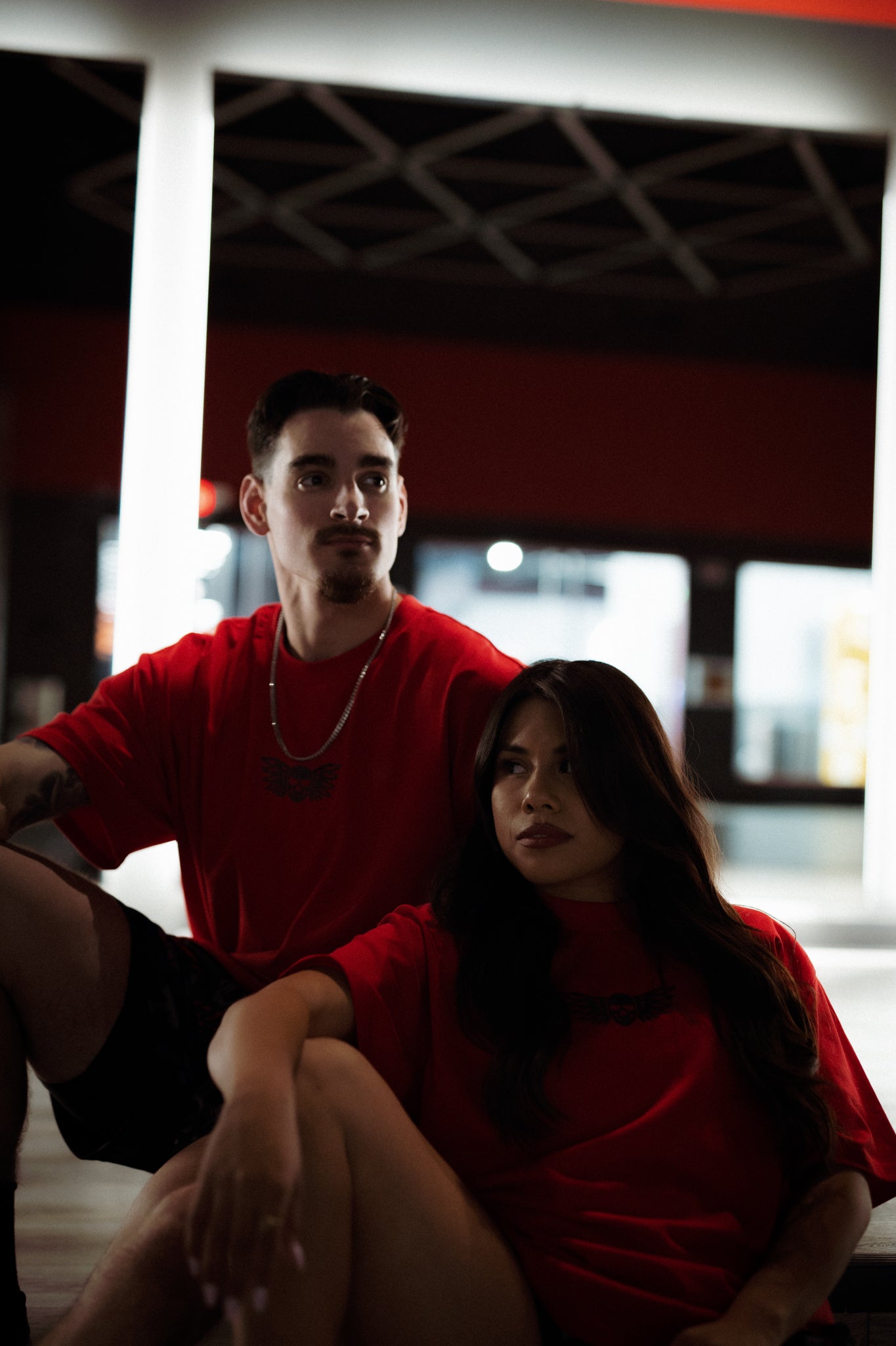 Oversized Pump Cover- Red/ Black