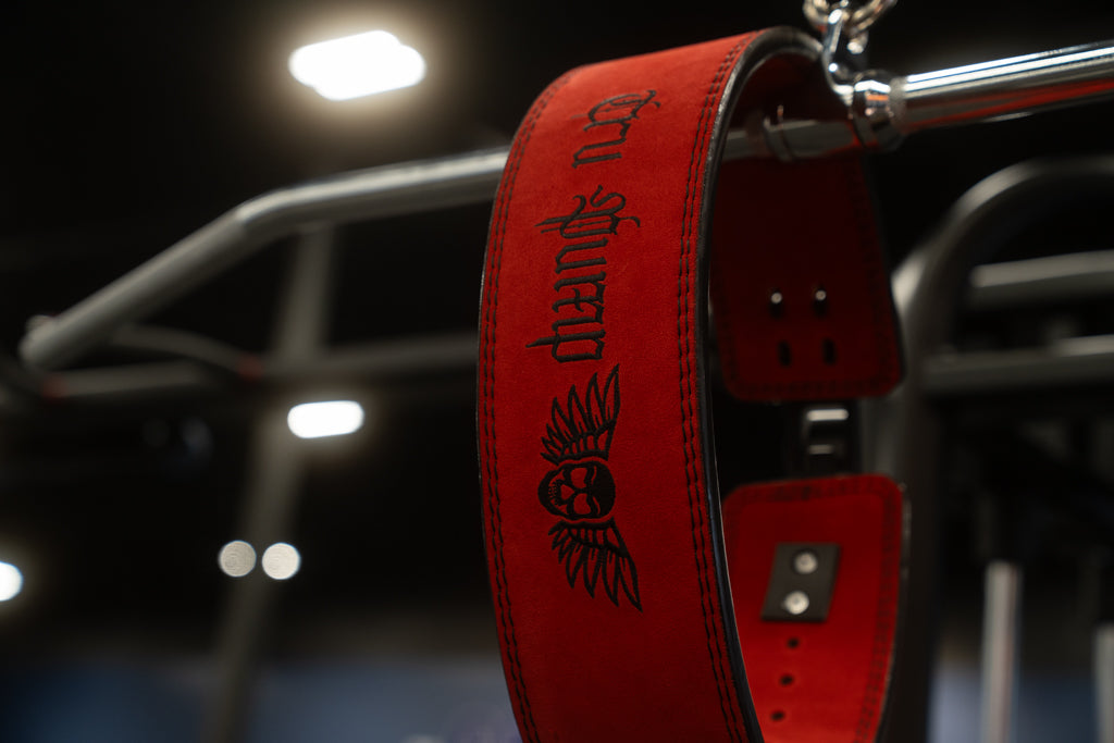 New 10MM Lever Belt- Red
