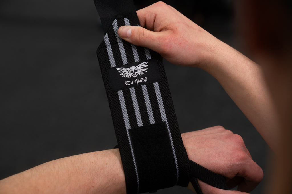 Wrist Wraps- Black/ Gray