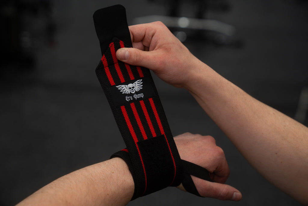 Wrist Wraps- Black/ Red