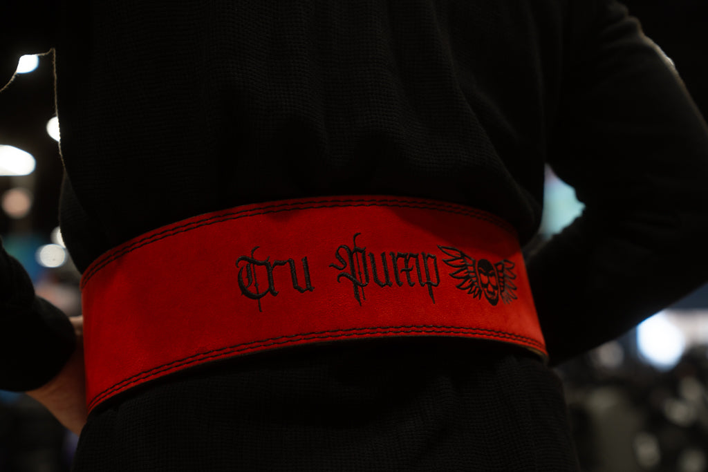 New 10MM Lever Belt- Red