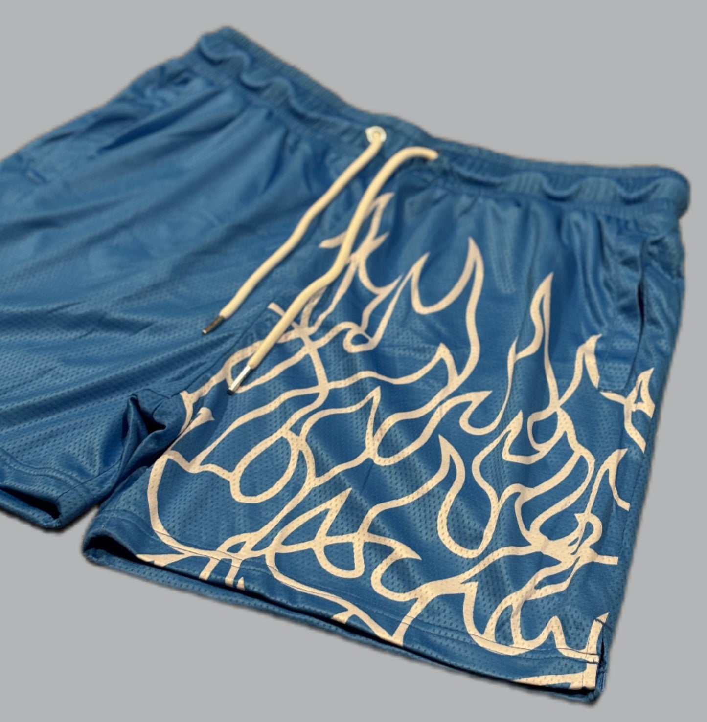 Inferno Shorts- Light Blue