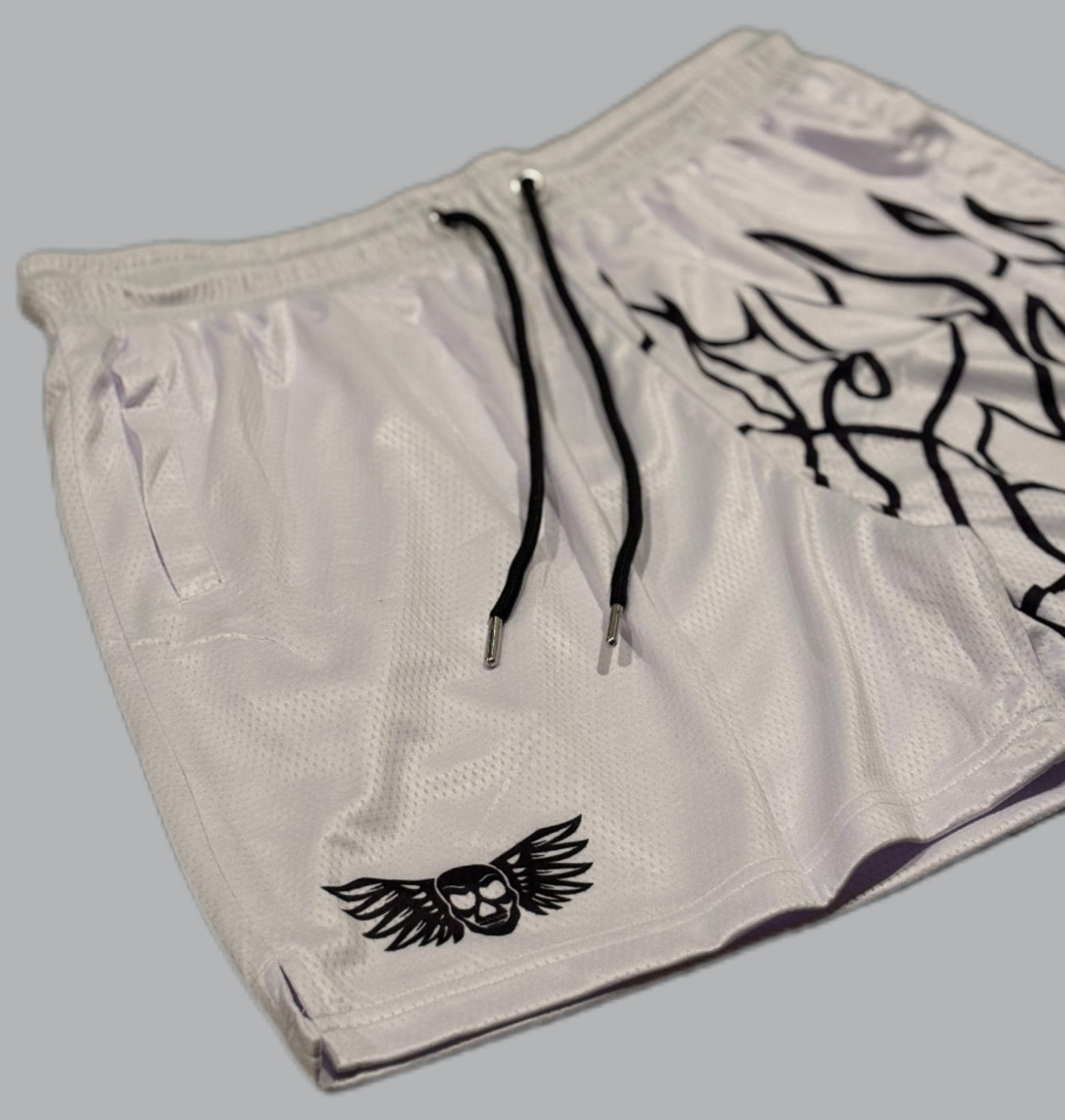 Inferno Shorts- White