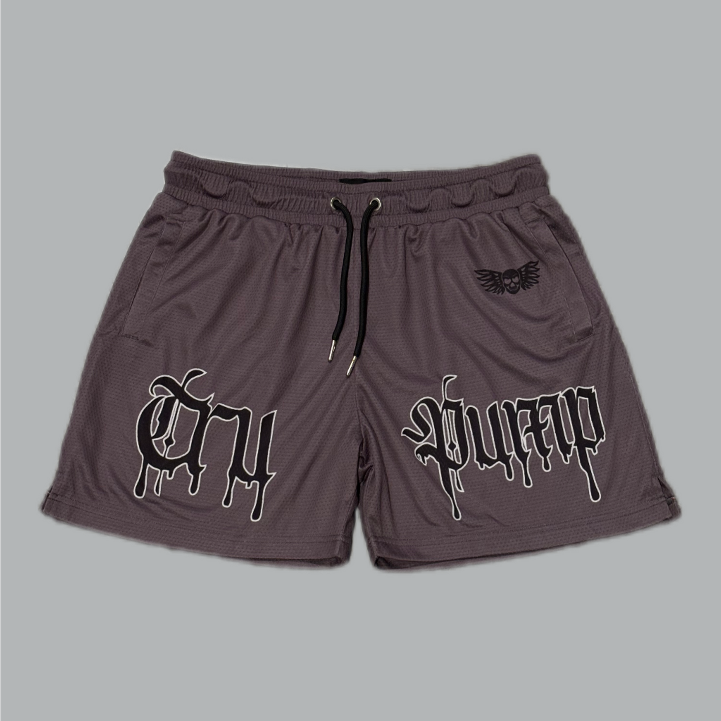 Drip Shorts- Gray