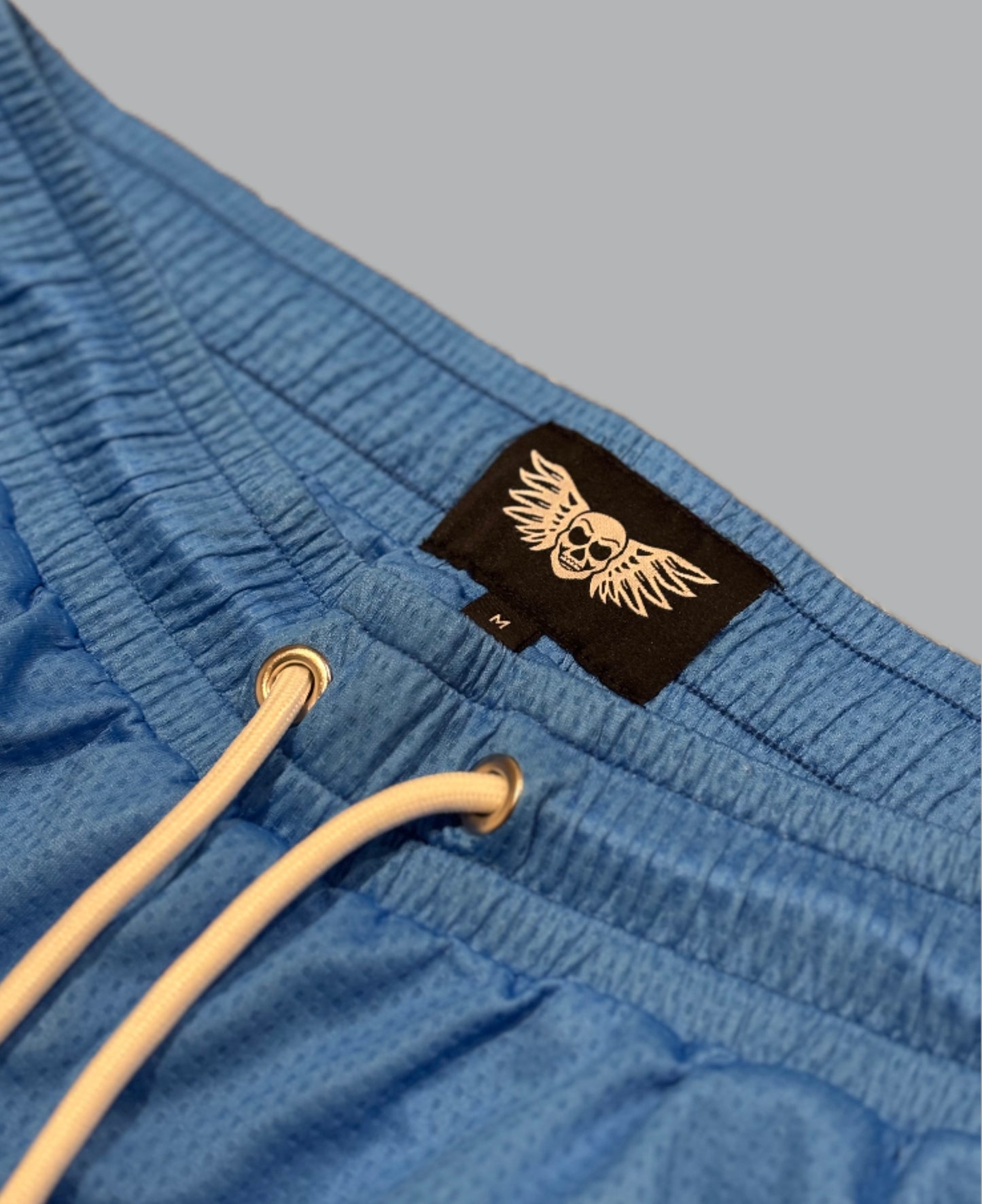 Drip Shorts- Light Blue