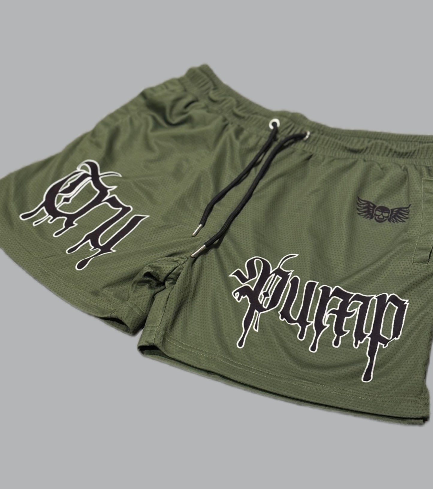 Drip Shorts- Green