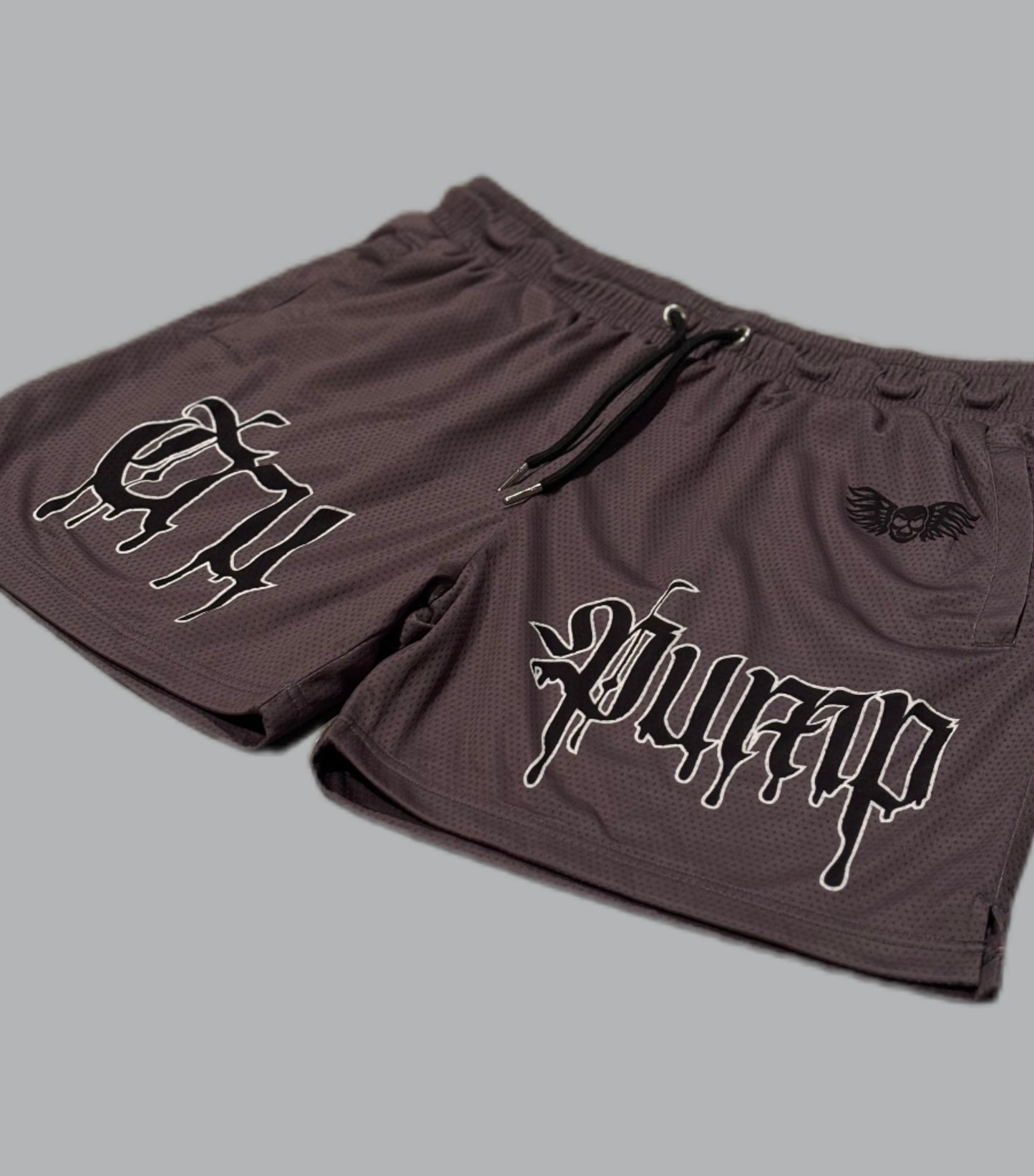 Drip Shorts- Gray