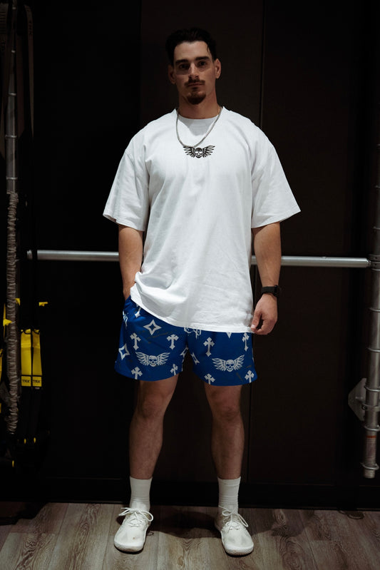 Oversized Pump Cover- White/ Black