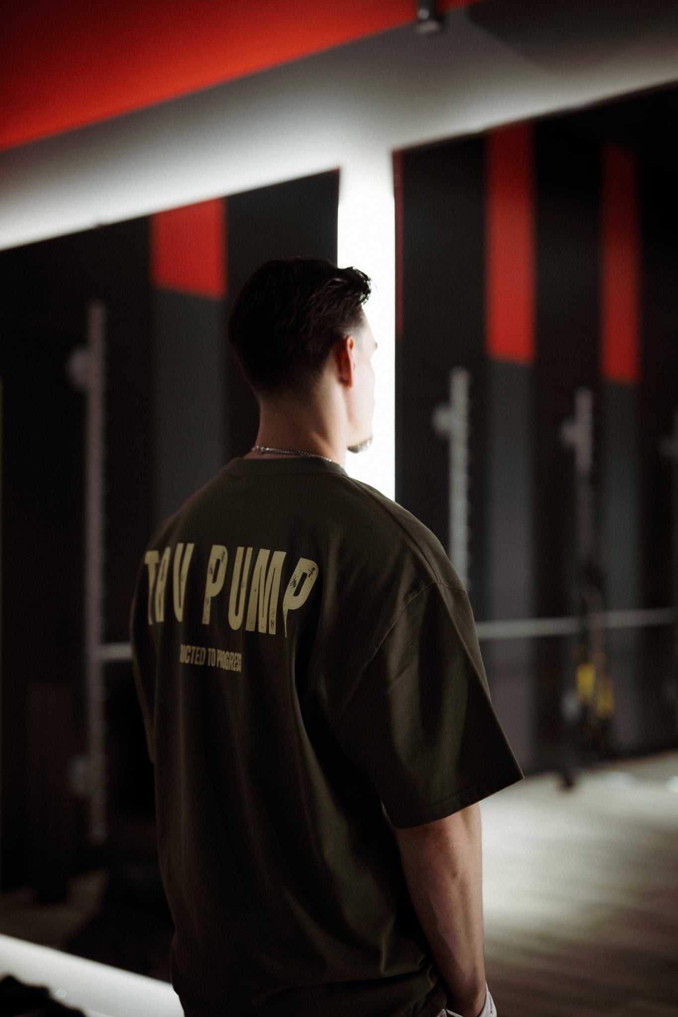 Oversized Pump Cover- Olive/ Cream