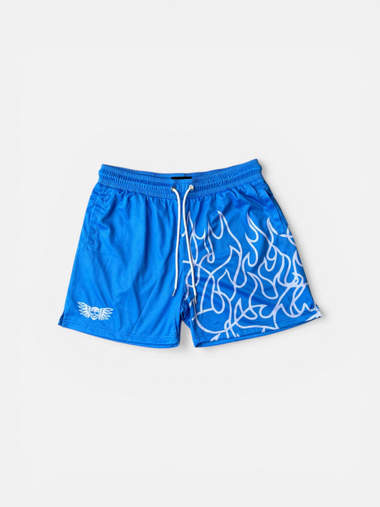 Inferno Shorts- Light Blue