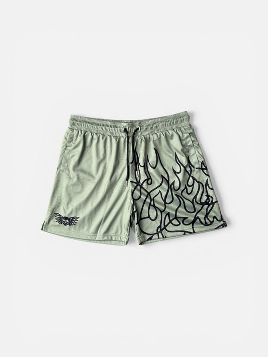 Inferno Shorts- Green