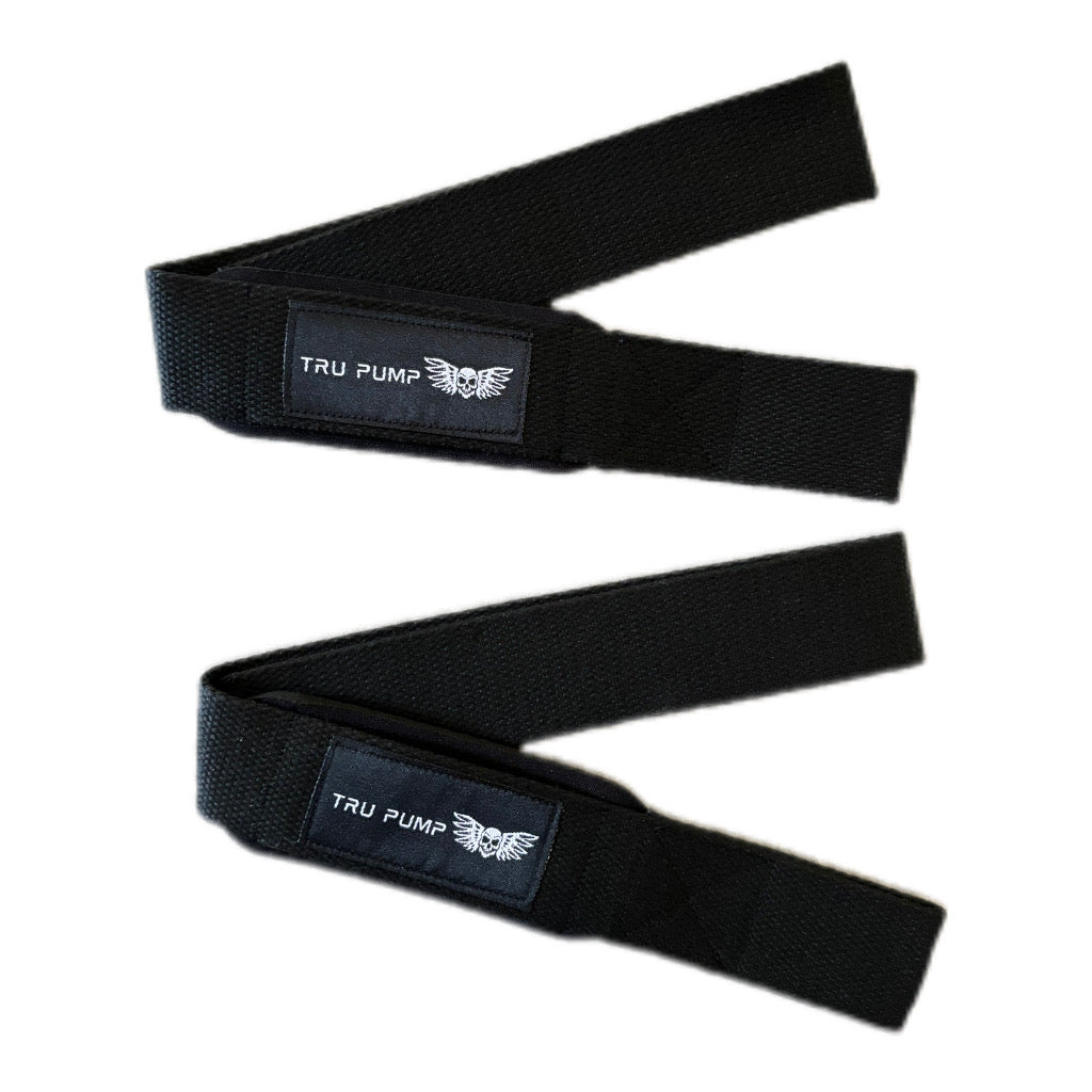 Padded Lifting Straps- Black