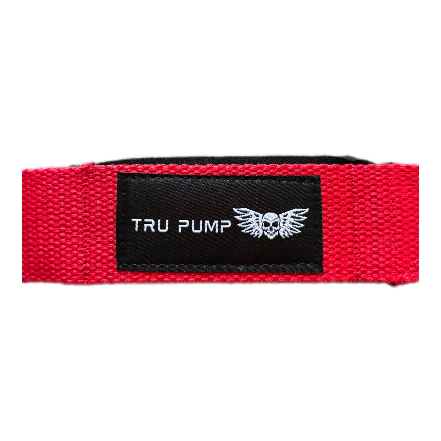 Padded Lifting Straps- Red