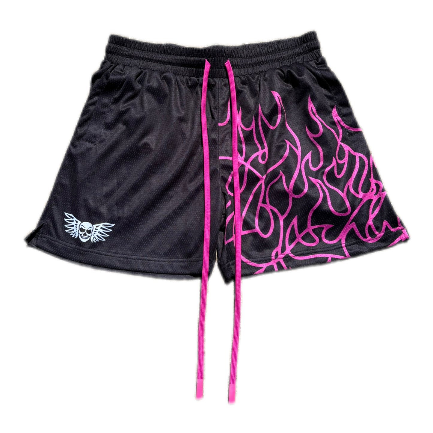 Inferno Shorts (5" Inseam)- Black/ Pink