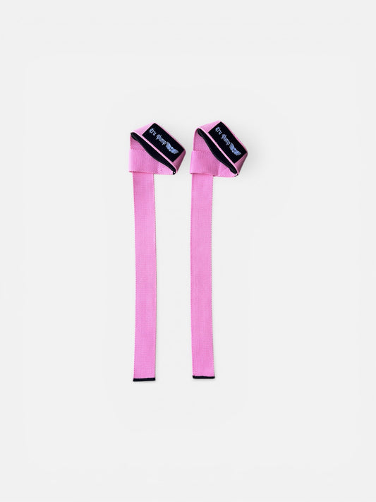Padded Lifting Straps- Pink